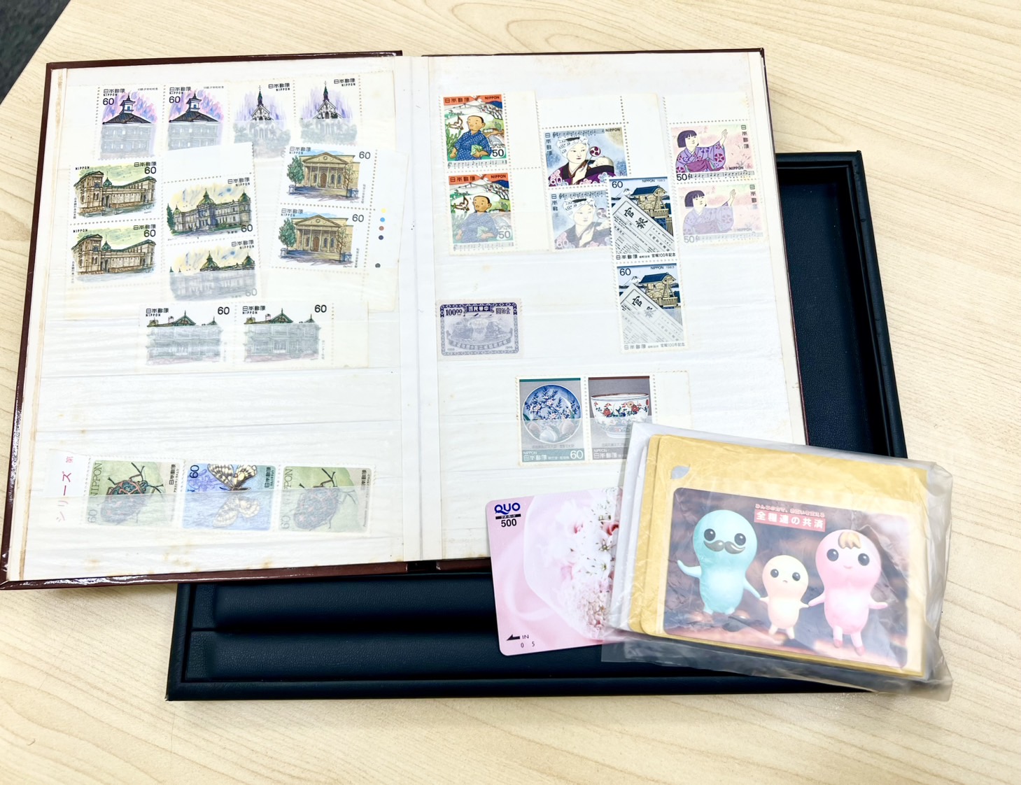切手をお買取りさせていただきました！