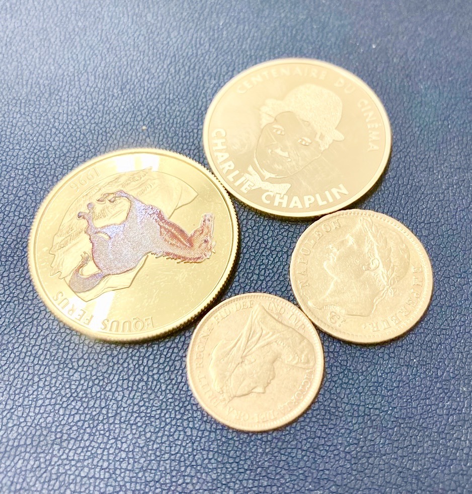 金貨をお買取りさせていただきました！